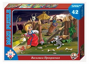 Пазл макси «Василиса Прекрасная» 42 элемента (Десятое королевство,	 00258ДК)